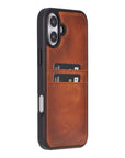 Capri Snap On Leather Wallet Case for iPhone 16 Plus