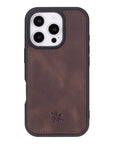 Funda de cuero Lucca Snap On para iPhone 15 Pro