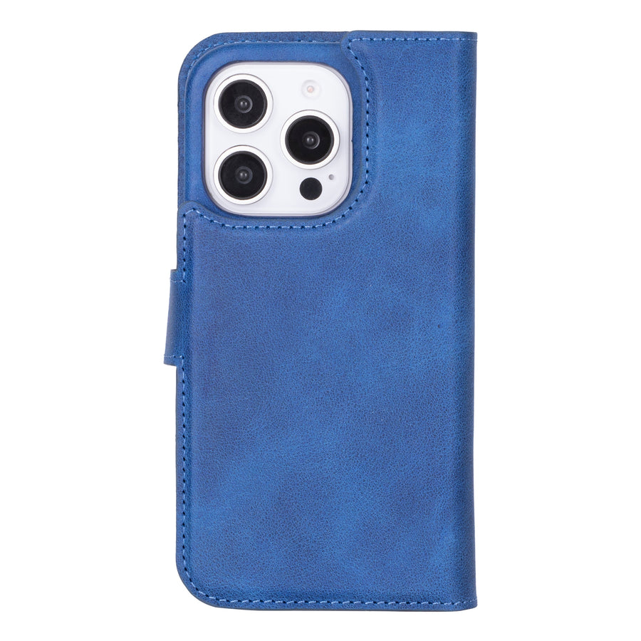 Florence RFID Blocking Leather Wallet Case for iPhone 16 Pro