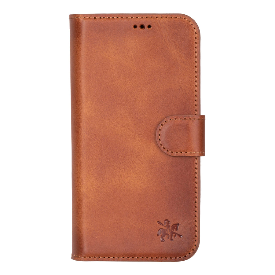 Florence RFID Blocking Leather Wallet Case for iPhone 16 Pro