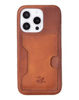 Florence RFID Blocking Leather Wallet Case for iPhone 16 Pro