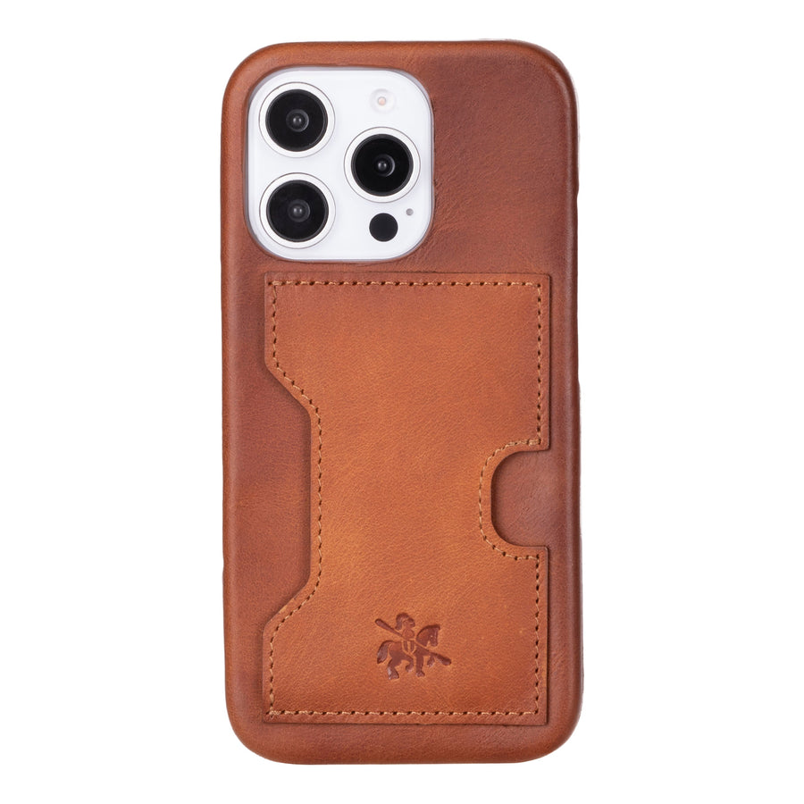 Florence RFID Blocking Leather Wallet Case for iPhone 16 Pro