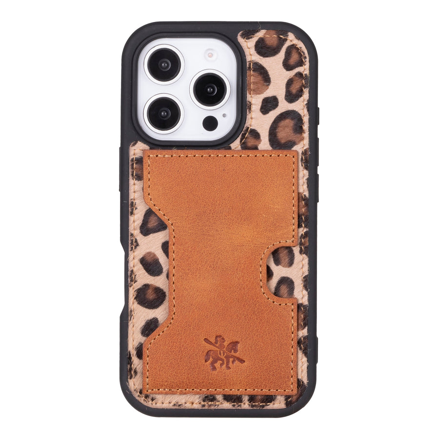 Florence RFID Blocking Leather Wallet Case for iPhone 16 Pro