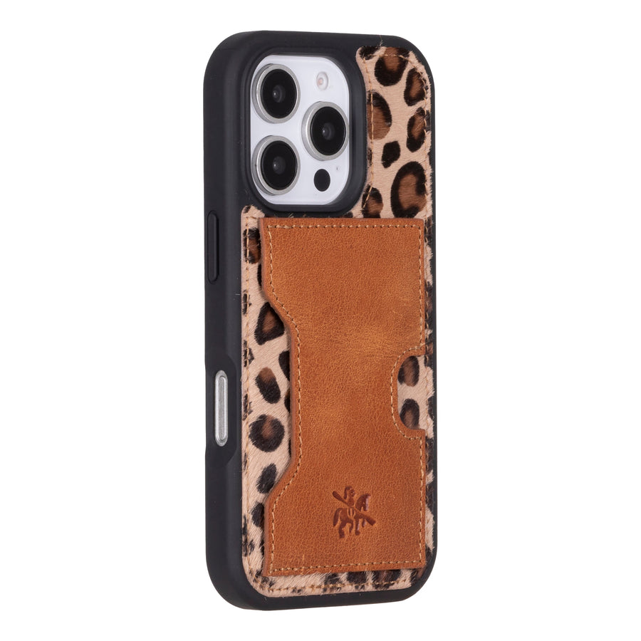 Florence RFID Blocking Leather Wallet Case for iPhone 16 Pro