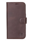 Florence RFID Blocking Leather Wallet Case for iPhone 16 Pro