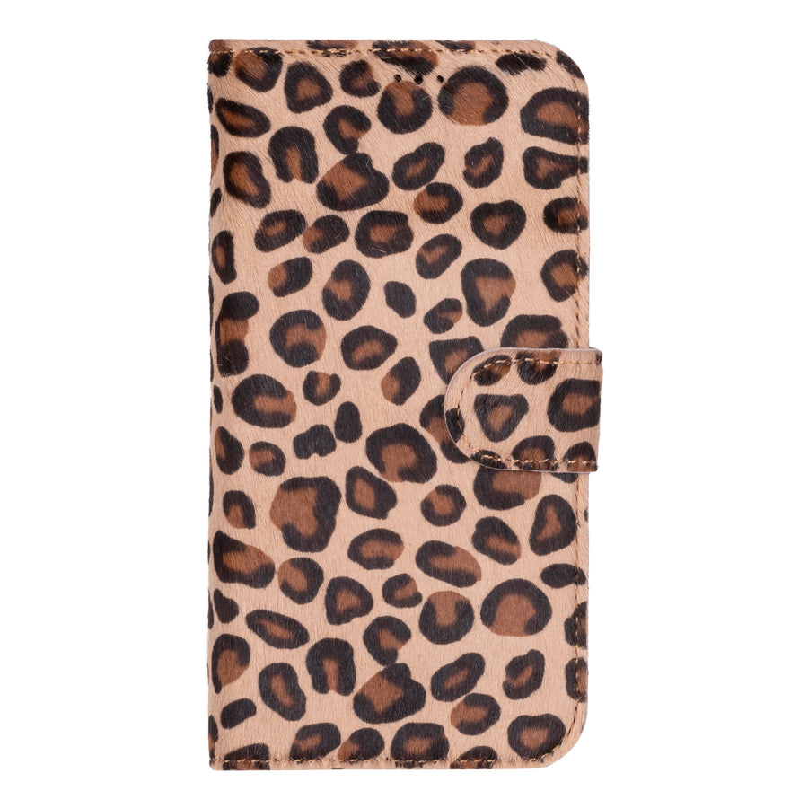 Funda tipo billetera de cuero con bloqueo RFID Florence para iPhone 15