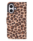 Funda tipo billetera de cuero con bloqueo RFID Florence para iPhone 15