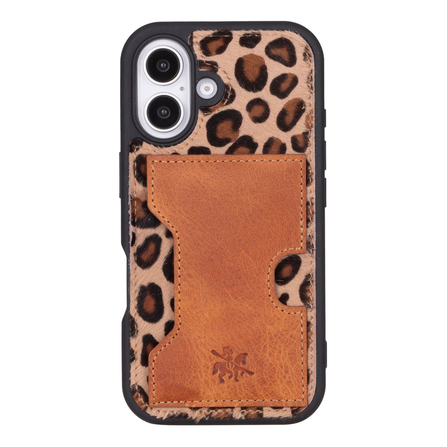 Funda tipo billetera de cuero con bloqueo RFID Florence para iPhone 15