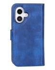 Funda tipo billetera de cuero con bloqueo RFID Florence para iPhone 15