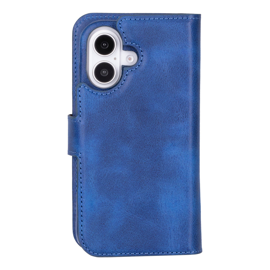 Funda tipo billetera de cuero con bloqueo RFID Florence para iPhone 15