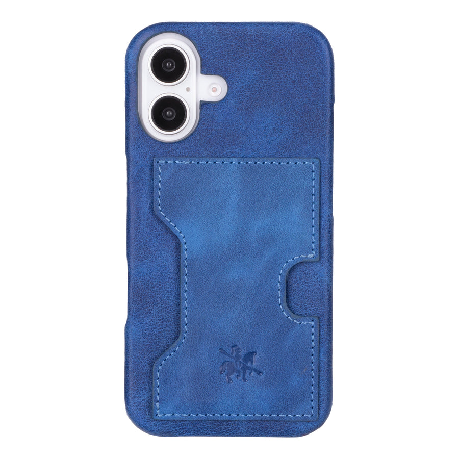 Funda tipo billetera de cuero con bloqueo RFID Florence para iPhone 15