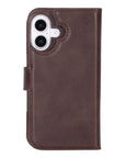 Funda tipo billetera de cuero con bloqueo RFID Florence para iPhone 15