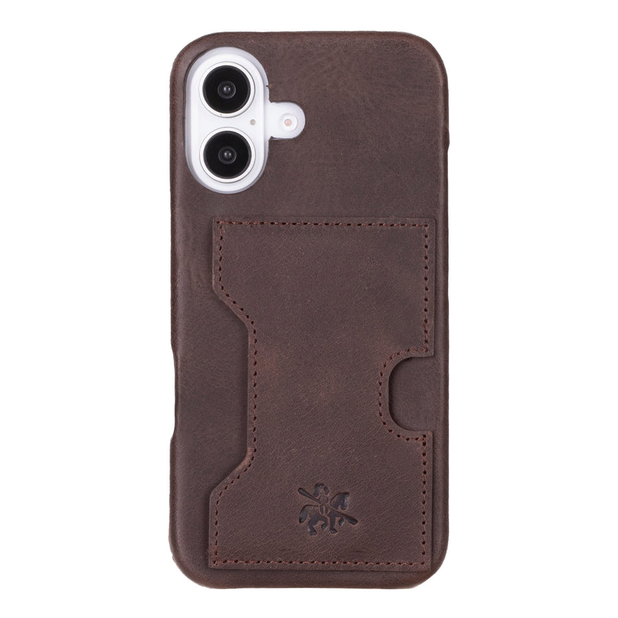 Funda tipo billetera de cuero con bloqueo RFID Florence para iPhone 15