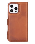 Funda tipo billetera de cuero con bloqueo RFID Florence para iPhone 15 Pro Max