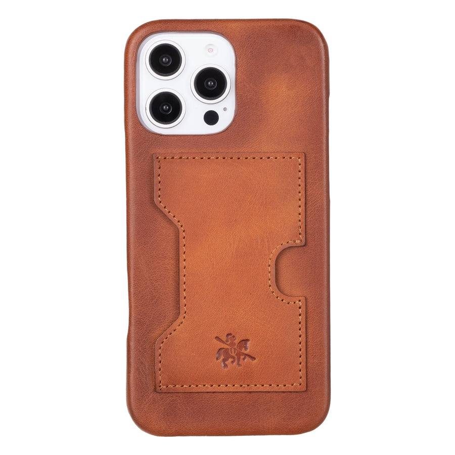 Funda tipo billetera de cuero con bloqueo RFID Florence para iPhone 15 Pro Max