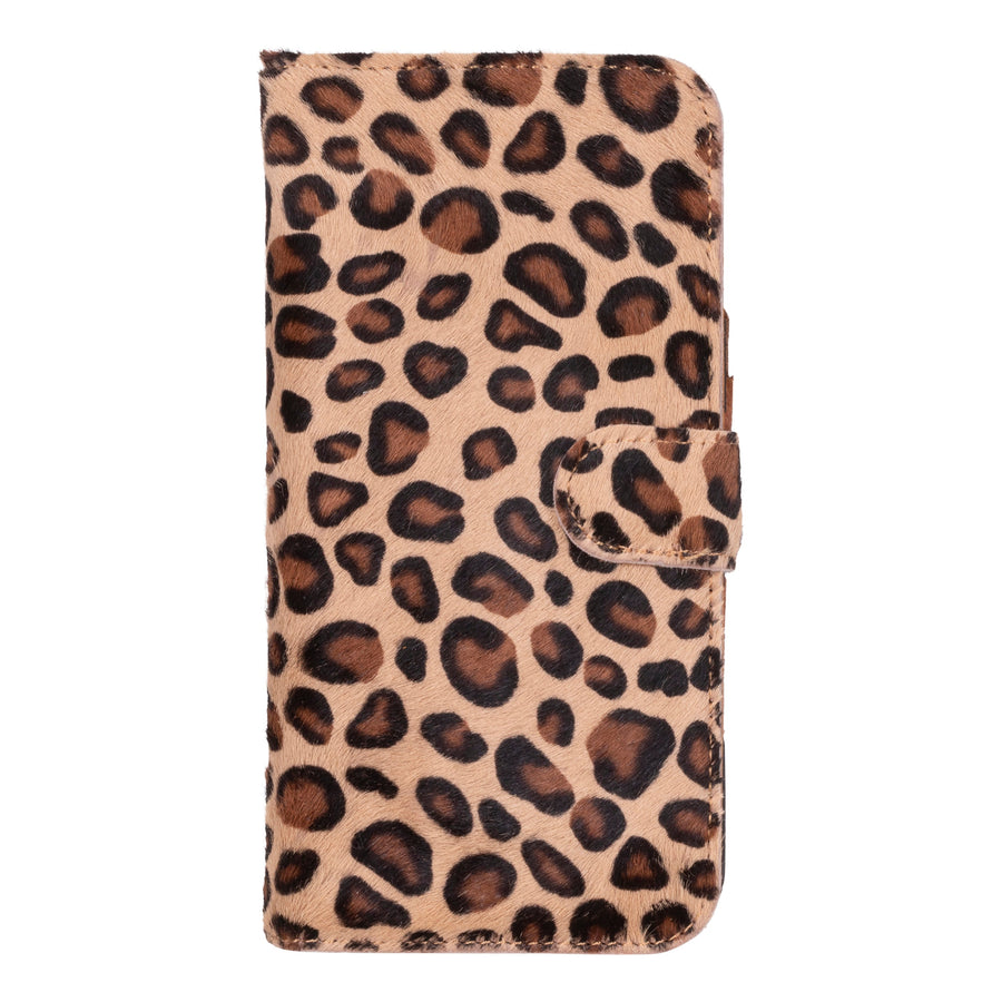 Funda tipo billetera de cuero con bloqueo RFID Florence para iPhone 15 Pro Max