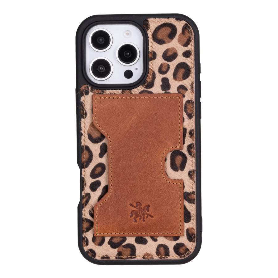 Funda tipo billetera de cuero con bloqueo RFID Florence para iPhone 15 Pro Max