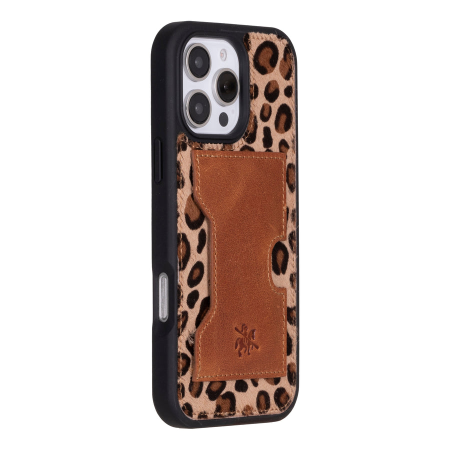 Funda tipo billetera de cuero con bloqueo RFID Florence para iPhone 15 Pro Max