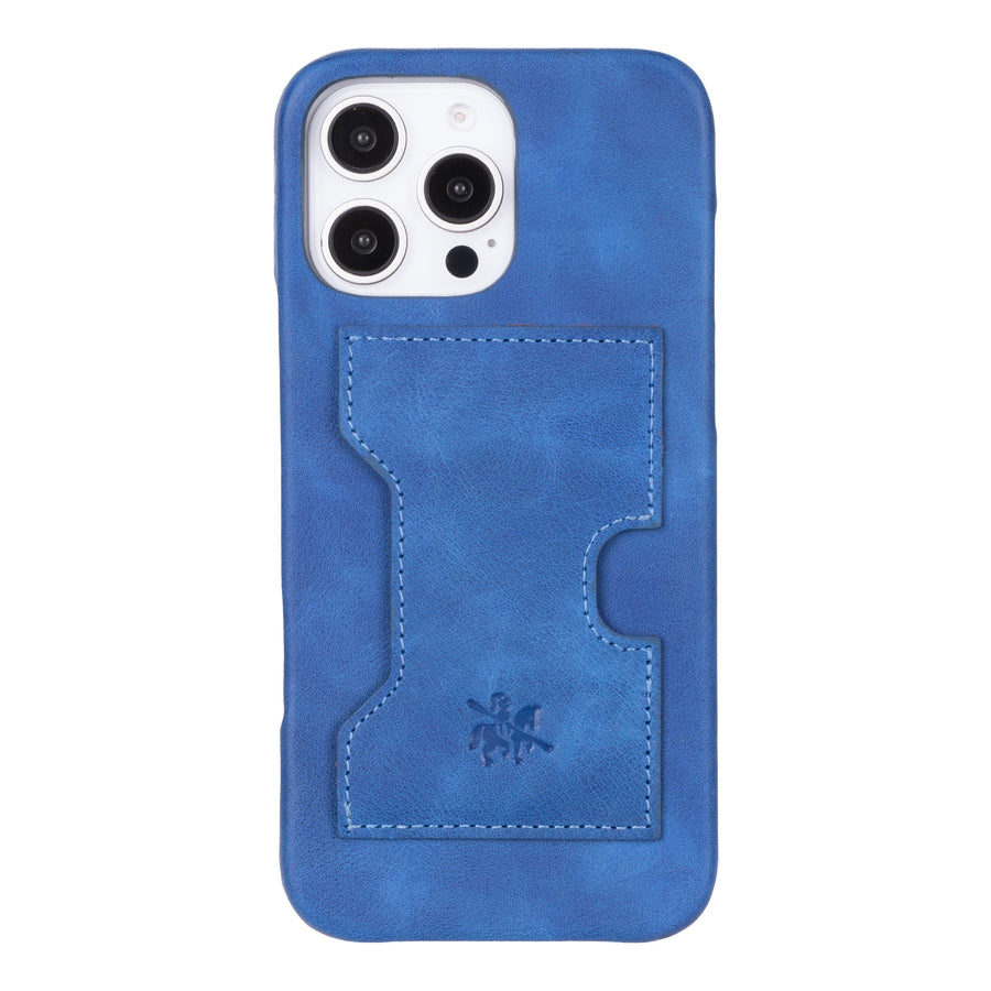 Funda tipo billetera de cuero con bloqueo RFID Florence para iPhone 15 Pro Max