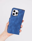 Florence RFID Blocking Leather Wallet Case for iPhone 16 Pro