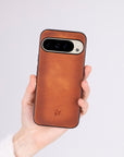 Funda de cuero Lucca Snap On para Google Pixel 8 Pro