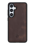 Funda de cuero Lucca Snap On para Samsung Galaxy S24