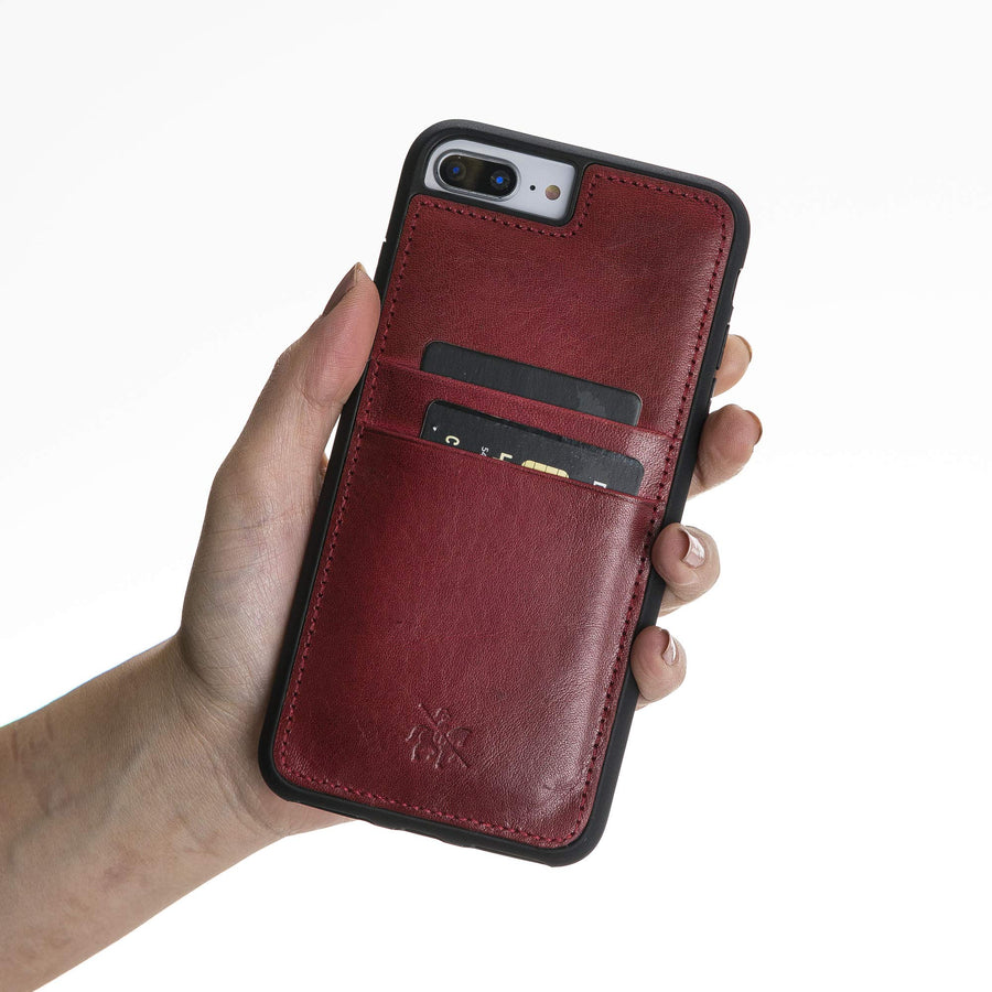 Capri Snap On Leather Wallet Case for iPhone 7 Plus