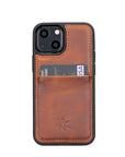 Capri Snap On Leather Wallet Case for iPhone 13 Mini