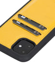 Funda tipo billetera de cuero Cosa Snap On para iPhone 11