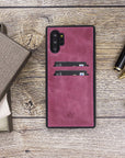 Funda tipo billetera de cuero Cosa Snap On para Samsung Galaxy Note 10 Plus