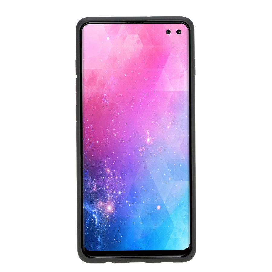 Funda tipo billetera de cuero Cosa Snap On para Samsung Galaxy S10 Plus