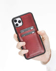 Funda tipo billetera de cuero Cosa Snap On para iPhone 11 Pro Max