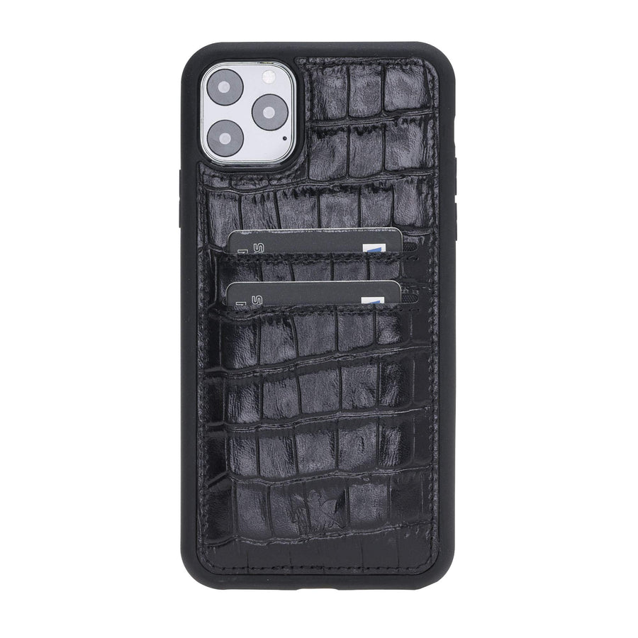 Funda tipo billetera de cuero Cosa Snap On para iPhone 11 Pro Max