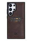 Capri Snap On Leather Wallet Case for Samsung Galaxy S24 Ultra