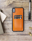 Funda tipo billetera de cuero Cosa Snap On para iPhone XS Max