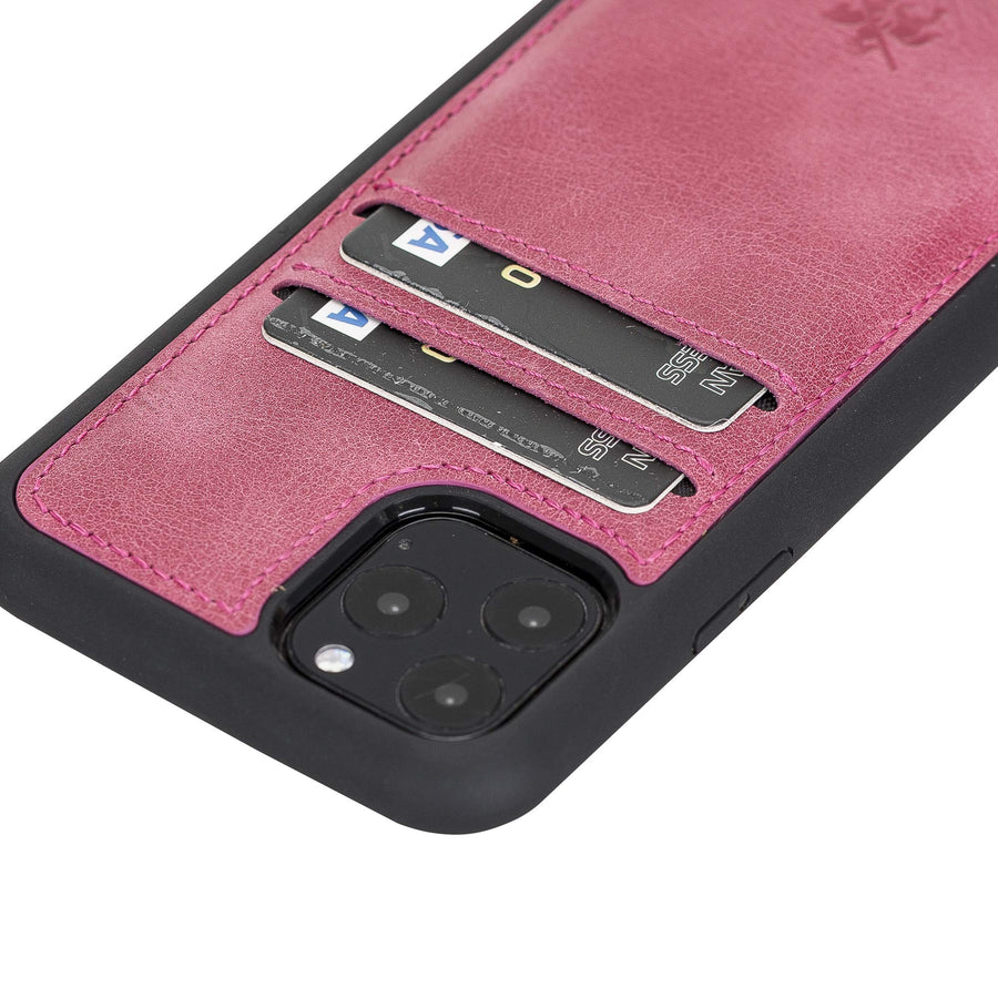 Cosa Snap On Leather Wallet Case for iPhone 11 Pro