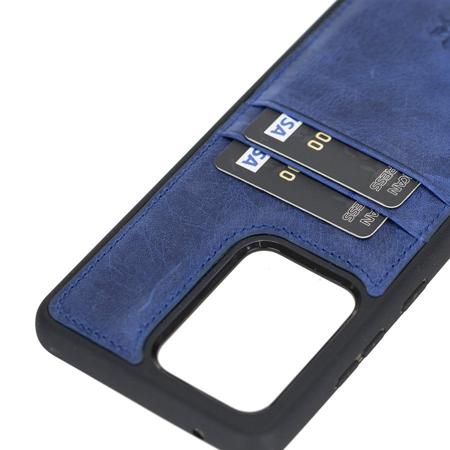 Funda tipo billetera de cuero Capri Snap On para Samsung Galaxy Note 20 Ultra