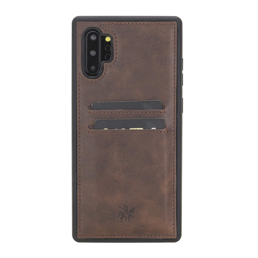 Funda tipo billetera de cuero Cosa Snap On para Samsung Galaxy Note 10 Plus