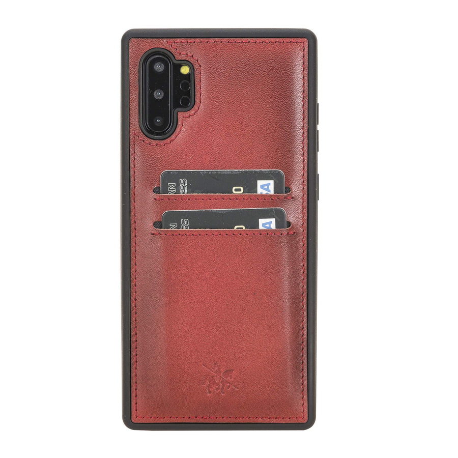 Funda tipo billetera de cuero Cosa Snap On para Samsung Galaxy Note 10 Plus