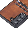 Capri Snap On Leather Wallet Case for Samsung Galaxy S22 Plus