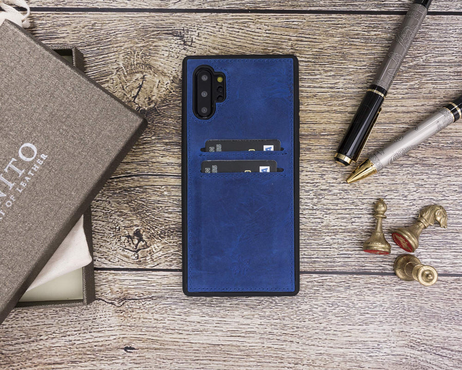 Funda tipo billetera de cuero Cosa Snap On para Samsung Galaxy Note 10 Plus