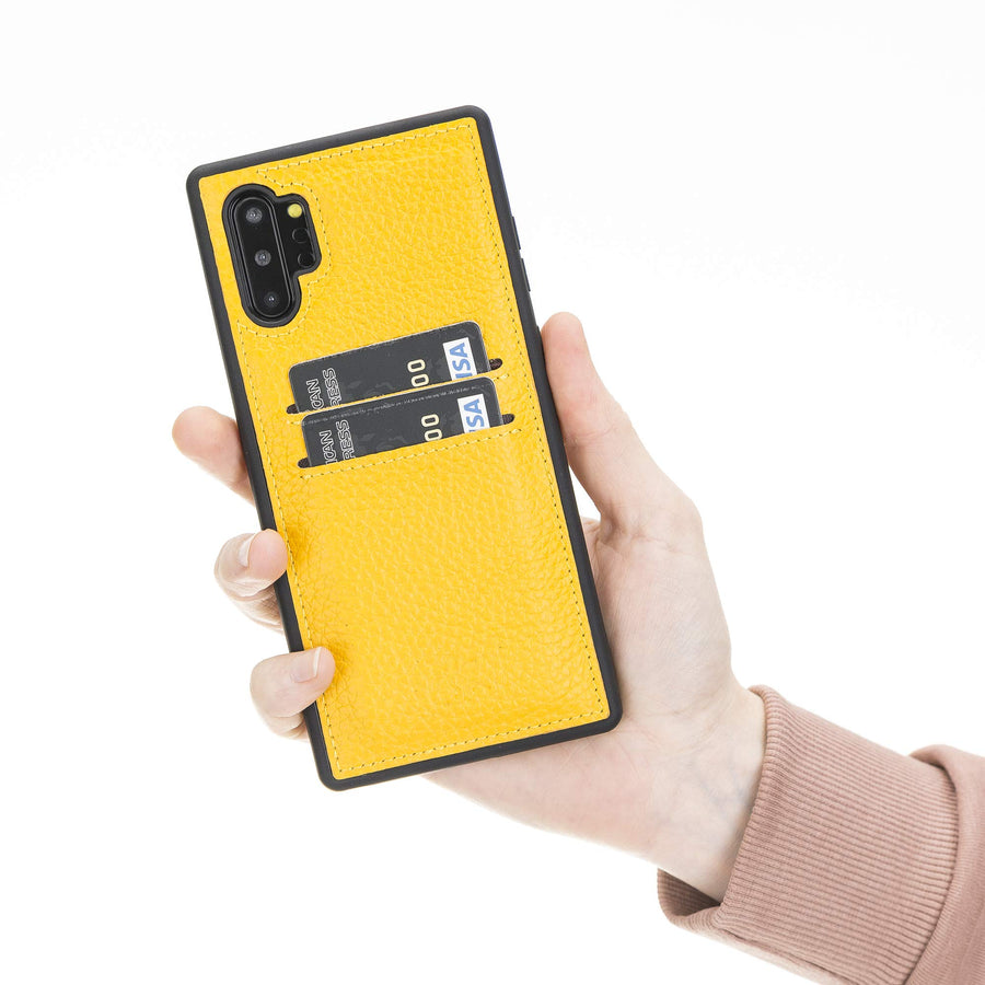 Funda tipo billetera de cuero Cosa Snap On para Samsung Galaxy Note 10 Plus