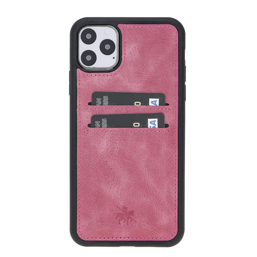 Funda tipo billetera de cuero Cosa Snap On para iPhone 11 Pro Max