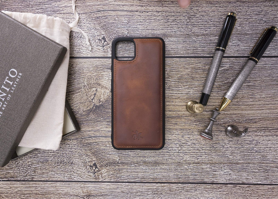 Lucca Snap On Leather Case for Google Pixel 4