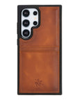 Capri Snap On Leather Wallet Case for Samsung Galaxy S24 Ultra