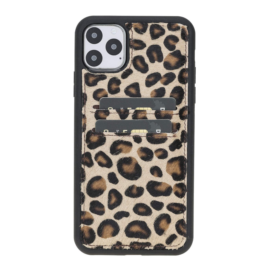 Funda tipo billetera de cuero Cosa Snap On para iPhone 11 Pro Max