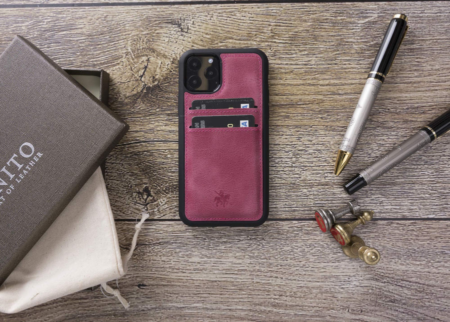 Cosa Snap On Leather Wallet Case for iPhone 11 Pro