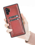 Funda tipo billetera de cuero Cosa Snap On para Samsung Galaxy Note 10 Plus