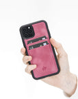 Cosa Snap On Leather Wallet Case for iPhone 11 Pro