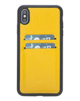 Funda tipo billetera de cuero Cosa Snap On para iPhone XS Max